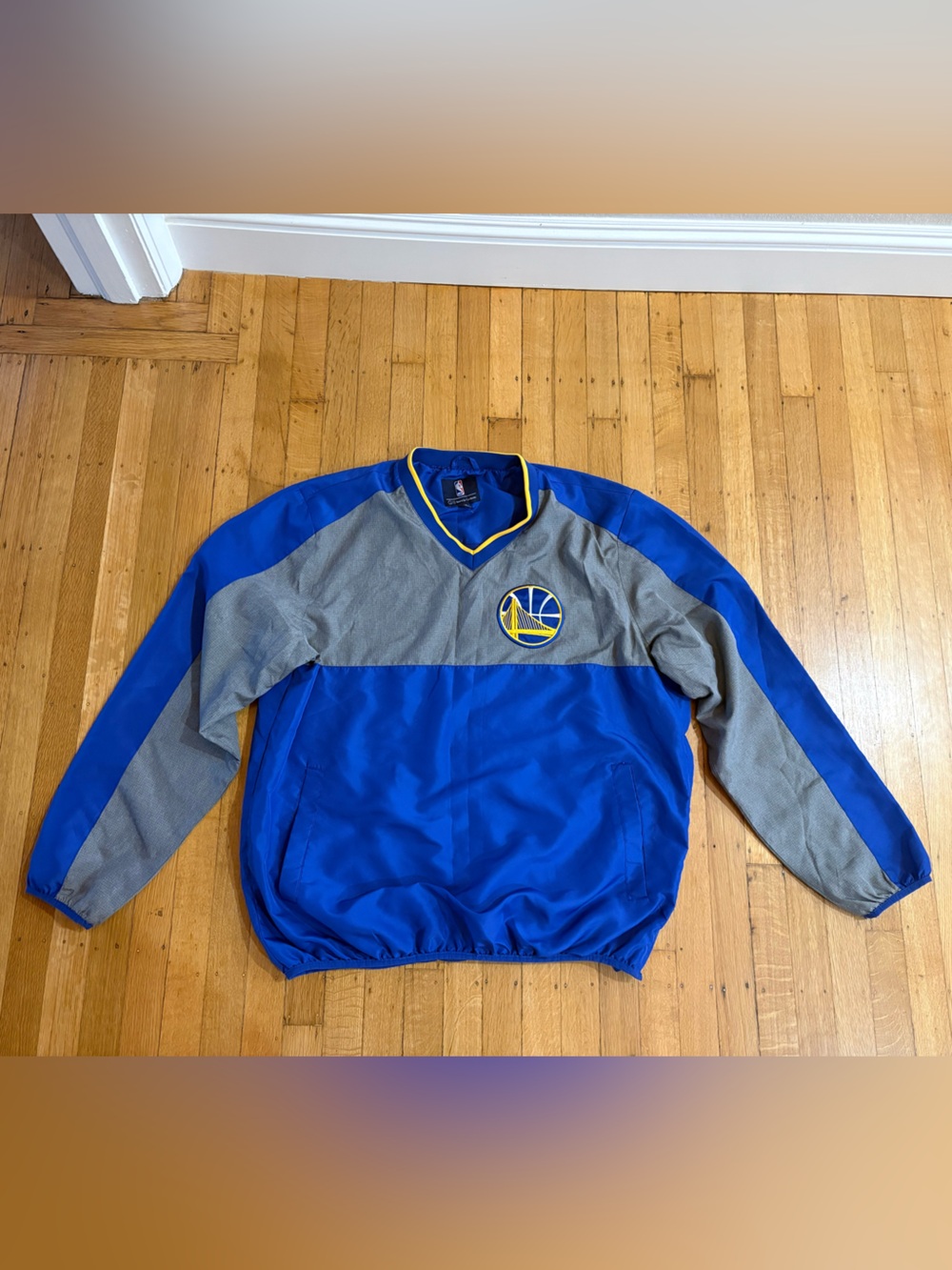 Golden State Warriors NBA G-III Pullover Windbreaker Jacket - Size XL